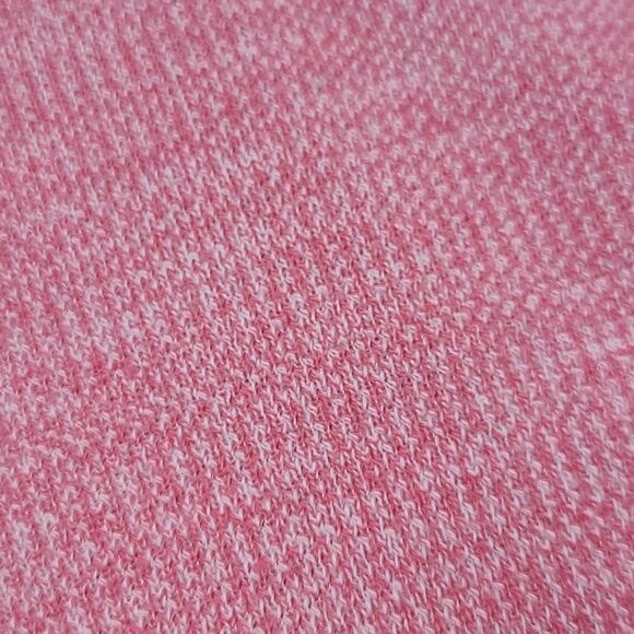 Croft & Barrow Pink Lightweight Knit Sweater Medium Roll Tab Sleeve Pullover - Picture 4 of 6
